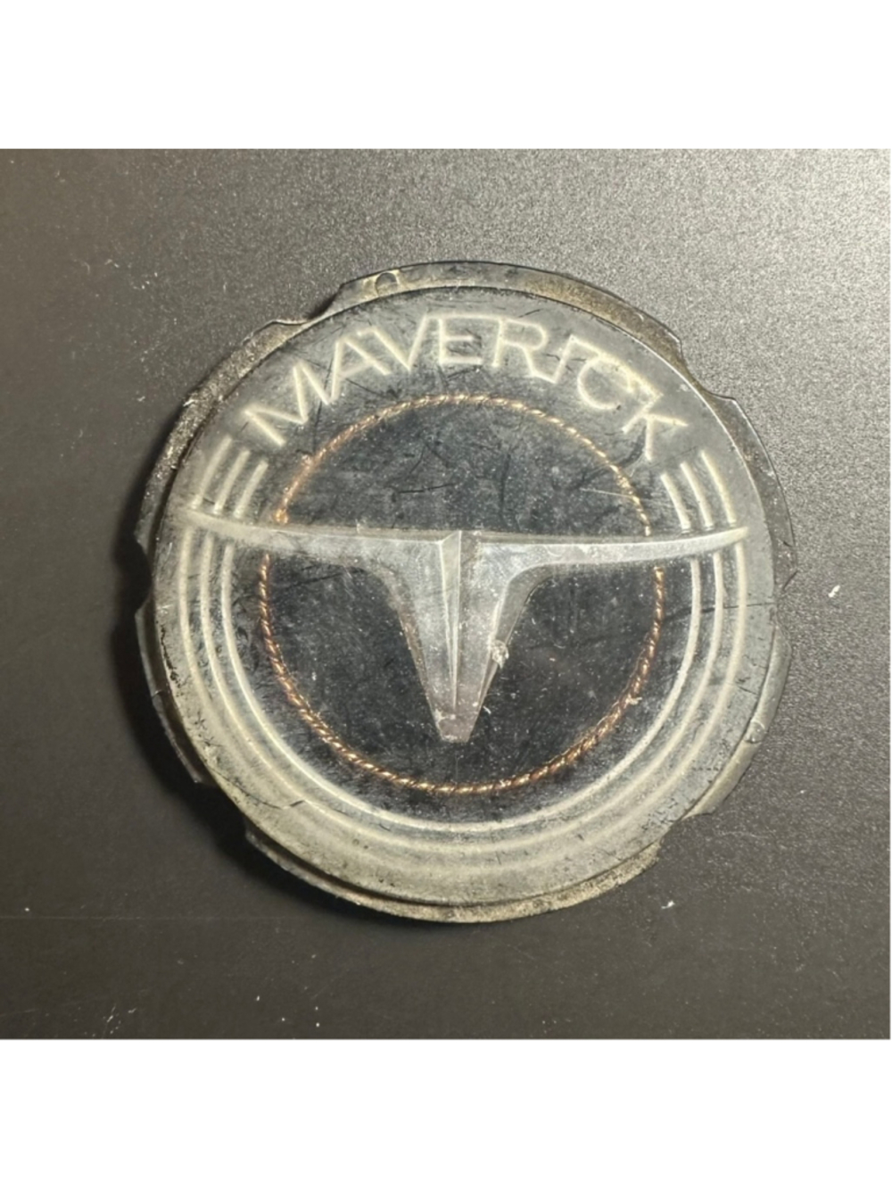 Ford Maverick Grill Emblem (1970 1971 1972)